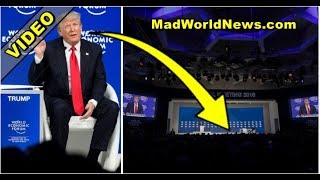 AS TRUMP BASHES FAKE NEWS IN DAVOS LIBERALS STUNNED BY WHAT'S HEARD FROM AUDIENCE!