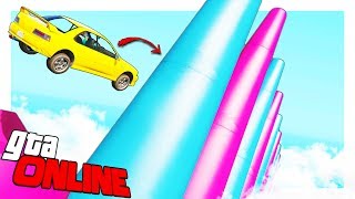 СЛОМАТЬ 20 КОНУСОВ НА ГОНКАХ БЕСПОДОБНО (ГТА 5 ОНЛАЙН, GTA ONLINE)