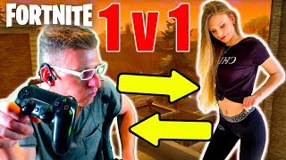 1v1 gegen INSTAGRAM Model ? Fortnite
