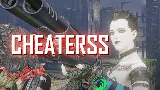 cheaterssss!! // Quake Champions TDM (Slash)