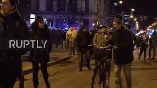 Germany: Tense scenes between police and COVID sceptics in Magdeburg