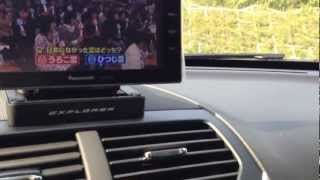 新型ｴｸｽﾌﾟﾛｰﾗｰ(Ford Explorer)にﾊﾟﾅｿﾆｯｸ(panasonic)のCN-Z500Dを取り付け！