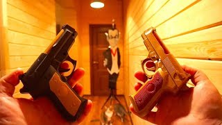 НЕБЕЗОПАСНОЕ ДЕТСКОЕ ОРУЖИЕ ИЗ ФИКС ПРАЙС ПИСТОЛЕТЫ С ПУЛЬКАМИ