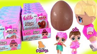 Шоколадные #ЯЙЦА с СЮРПРИЗОМ с куклами ЛОЛ! #LOL Chocolate  Surprise Eggs | Мультик с Май Тойс Пинк
