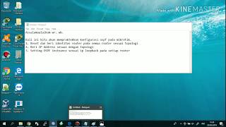 Konfigurasi Routing OSPF pada Mikrotik