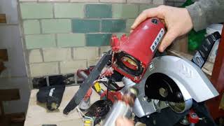 Пила Einhell TH-SM 2 131 Dual срезает  шестерню редуктора