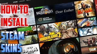 How To Change Your Steam Skin - For Free 2016