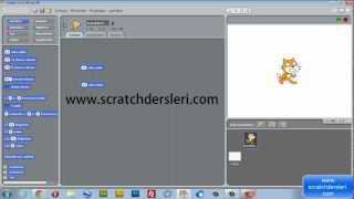 Scratch Dersleri Bölüm 1, Ders 3 (Scratch Görsel Eğitim Seti)