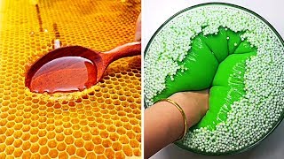 Relaxing Slime Compilation ASMR | Oddly Satisfying Video #68