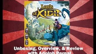 Lords of Xidit Unboxing, Overview & Review!