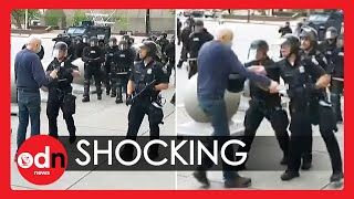 George Floyd Protests: Elderly Man Violently Shoved to the Ground by Police in Buffalo, New York