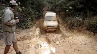 Land Cruiser 80 OEM Winch Action