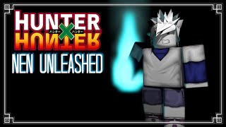 GETTING MY FIRST NEN!!! Roblox: Hunter X Hunter: Nen Unleashed: