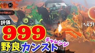 評価999“野良カンスト”チャレンジ!!【スプラトゥーン2/サーモンラン】