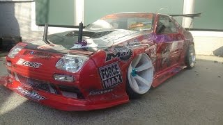 RCドリフト　ＲＷＤ　峠バトル風に作ってみた！２駆VS４駆！スピードバトル！熊本ラジコンチーム