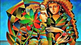 Тема любви в живописных полотнах Олега Живетина. (Oleg Zhivetin)