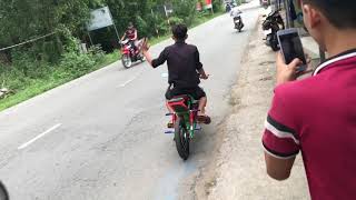 xe điện độ GIAO LƯU Với xe honđa Sirius