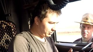 ОСТАНОВКА ФУРЫ В АМЕРИКЕ!!! ДАЛЬНОБОЙ ИЗ ЗА БУГРА...