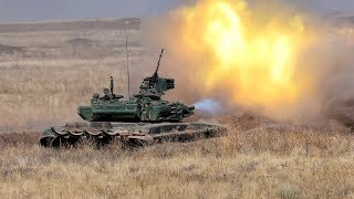 Стрельбы Т90А. Полигон Прудбой