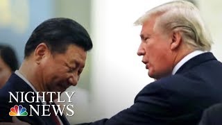 Donald Trump Talks China, North Korea In Impromptu Interview | NBC Nightly News