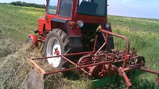 Самодельные роторные грабли для Т 25 / Homemade rotary rake for T 25