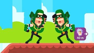 Bowmasters - Robin Upgrade (Revenger) Birds - Gameplay Walkthrough (398)
