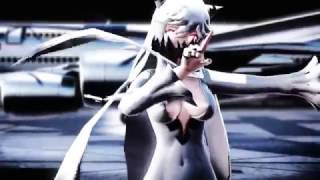 [MMD] Kancolle [Risky Game (rock ver.)] Midway Princess, Joker [60fps]