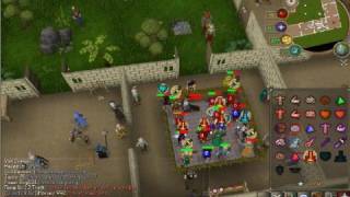 RuneScape - My 99 WC & Dark Lumino0's 99 Atk Party