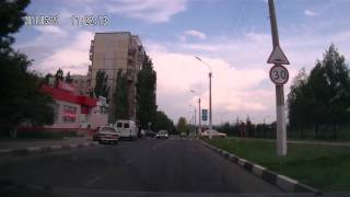 Дороги Губкина через видео регистратор SUPRA 500