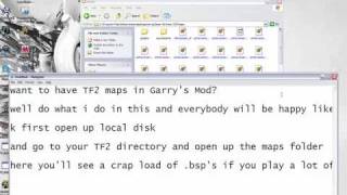 How to put Team Fortress 2 maps in Garry's Mod
