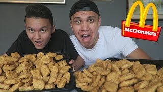 MASSIVE MCDONALDS MCNUGGET CHALLENGE