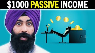 How To Earn Passive Income With $1,000 | 10 Passive Income Strategies