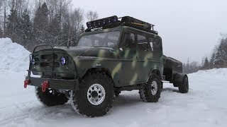 САМОДЕЛЬНЫЙ УАЗ! На базе Axial.