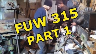 Ремонт фрезерного станка FUW 315 Part 1