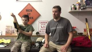 Basic caving equipment tutorial.