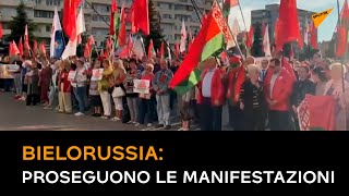 Bielorussia, proseguono le manifestazioni