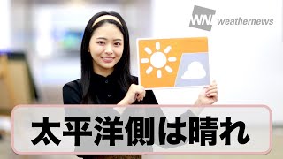 お天気キャスター解説 11月8日(日)の天気