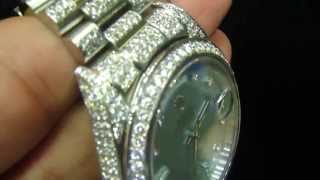Custom Iced Out Watches Send your own watch to iced out Lab or Real Diamond