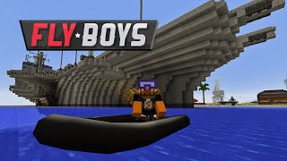 Flyboys Modded Minecraft 44 :: Talkin' Walkin' n' Boatin'
