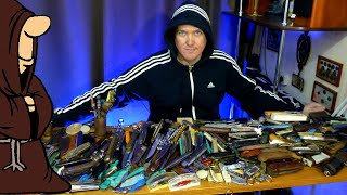 Сам Обалдел Сколько Их! Мега Обзор коллекции складных ножей СССР Редкие ножи СССР