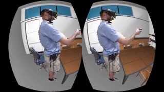 3D Video Capture with Three Kinects - Rift-formatted