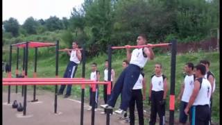Открытие площадки в городе Шуши (Street Workout Armenia)