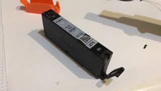 Canon Pixma TS5040 сброс картриджей