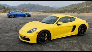 2018 Porsche 718 Cayman GTS (With a GT4 Refresher) - Two Takes