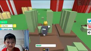 Minitv Gamereview - Roblox Destruction Simulator [7살 미니의 영어로 말하며 게임하기]