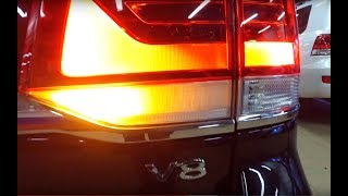 Комплект динамических поворотников Land Cruiser 200 (Перед+зад+синхронизация)