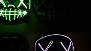 Неоновая маска
