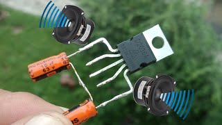 DIY POWERFUL AMPLIFIER USING TDA2030 IC.