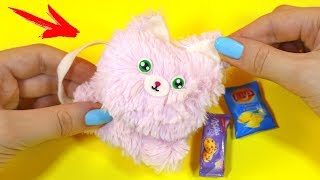 РЮКЗАК КОТ для КУКОЛ !!! BACK TO SCHOOL !!! СВОИМИ РУКАМИ DIY Мастер класс Анна Оськина