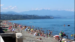 04 08 2020 ПЛЯЖНОЕ НАСЛАЖДЕНИЕ Кобулети ქობულეთი Аджария Грузия